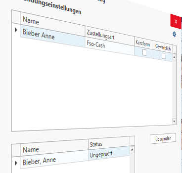 Bonitätsprüfung für FSO-Cash